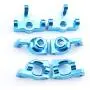 JVSISM 1251 Front Wheel Seat 1252 Rear Wheel Seat 1253 C-Shaped Seat RC Car Metal Accessory Set for WLtoys 144001 1:14 Remote Control Vehicle
