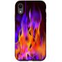iPhone XR Fire Flame Music Rock Heavy Metal Graffiti Passion Love Gift Case