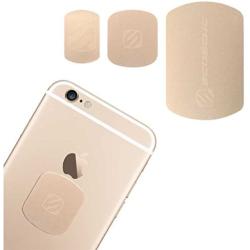 SCOSCHE MAGRKGDI MagicMount Magnetic Mount Replacement Plate Kit for Mobile Devices, Gold