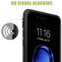 iPhone 8 Plus Case,iPhone 7 Plus Case, ZHIKE Magnetic Adsorption Case Metal Frame Tempered Glass Back with Built-in Magnet Cover for Apple iPhone 7Plus/8 Plus (Black, iPhone 7 Plus/8 Plus)