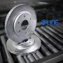 For 2014-2017 Fiat 500L Front Rear R1 Concepts eLine Plain Brake Rotors Kit + Ceramic Brake Pads