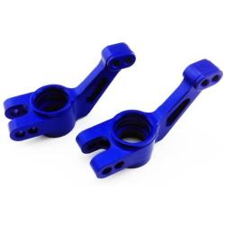 Atomik RC Alloy Rear Stub Axle Carrier, Blue fits The 1/10 Slash 4X4 and Other Models - Replaces Part 1952