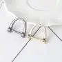 6 Pieces D Rings Screw in Shackle 24mm Horseshoe Buckle Horseshoe Shape D Ring D-Shaped Metal Hoop Locking One Screwdriver Use for DIY Leather Craft Purse Replacement 6 Pieces D Rings Screw in Shackle 24mm Horseshoe Buckle Horseshoe Shape D Ring D-Shaped Metal Hoop Locking One Screwdriver Use for DIY Leather Craft Purse Replacement