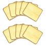 uxcell Flat IC Chipset Thermal Copper Heatsink for RPI CPU GPU RAM 12 x 12 x 1 mm 10pcs