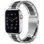 Dsytom Compatible Apple Watch Band 42mm 44mm 38mm 40mm, XL Large Metal Replacement Strap Compatible Apple Watch Series 6/5/4/3/2/1 Smartwatch,apple watch SE(Silver/Black) Dsytom Compatible Apple Watch Band 42mm 44mm 38mm 40mm, XL Large Metal Replacement Strap Compatible Apple Watch Series 6/5/4/3/2/1 Smartwatch,apple watch SE(Silver/Black)