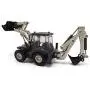 EMART Alloy Diecast Toy Digger and Excavator Truck Model 1:50 4-Wheel Multi-Function Excavator Metal Engineering Vehicle Car Collection Toys for Kids