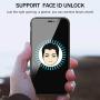 Magnetic Case for iPhone 7 Plus/8 Plus, Anti Peep Magnetic Double-Sided Privacy Screen Protector Clear Back Metal Bumper Antipeep Cases Anti Peeping 2 Sided Cover for iPhone 7 Plus/8 Plus-Black