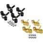 JVSISM 4Pcs Metal Steering Knuckles Hub Carrier Block EA1003 for JLB Racing Cheetah 1/10 RC Car Truck Upgrade Parts,YL