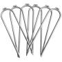 Gardenature Trampoline Galvanized Steel Wind Stakes-6 Pack-Trampoline Accessories