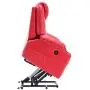 Mcombo Electric Power Lift Recliner Chair Sofa with Massage and Heat for Elderly, 3 Positions, 2 Side Pockets and Cup Holders, USB Ports, Faux Leather 7040 (Medium, Red) Mcombo Electric Power Lift Recliner Chair Sofa with Massage and Heat for Elderly, 3 Positions, 2 Side Pockets and Cup Holders, USB Ports, Faux Leather 7040 (Medium, Red)