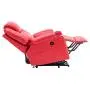 Mcombo Electric Power Lift Recliner Chair Sofa with Massage and Heat for Elderly, 3 Positions, 2 Side Pockets and Cup Holders, USB Ports, Faux Leather 7040 (Medium, Red) Mcombo Electric Power Lift Recliner Chair Sofa with Massage and Heat for Elderly, 3 Positions, 2 Side Pockets and Cup Holders, USB Ports, Faux Leather 7040 (Medium, Red)