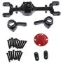 LoveinDIY Metal Front Axle Housing Assembly Kit Spare Parts for WPL B14/B24/B16/B36/C14/C24/C34 RC Car Accessories
