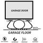 Garage Door Seals Bottom Rubber Weather Stripping Kit Seal Strip Replacement,Universal Weatherproof Threshold Buffering Sealing Rubber 5/16'' T Ends, 3 3/4'' Width (10 Ft, Black) Garage Door Seals Bottom Rubber Weather Stripping Kit Seal Strip Replacement,Universal Weatherproof Threshold Buffering Sealing Rubber 5/16'' T Ends, 3 3/4'' Width (10 Ft, Black)