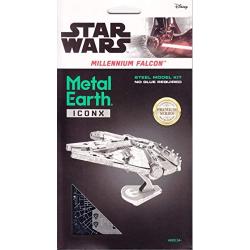 Metal Earth Fascinations ICONX Premium Series Star Wars Millennium Falcon 3D Metal Model Kit