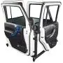 Hooke Road Door Hanger Storage Rack Movable Cart Door Holder Sliding Bracket Compatible with Jeep Wrangler JK JL & Gladiator JT 2007-2021 Hooke Road Door Hanger Storage Rack Movable Cart Door Holder Sliding Bracket Compatible with Jeep Wrangler JK JL & Gladiator JT 2007-2021