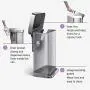 simplehuman 45 Liter Rectangular Hands-Free Kitchen Step Trash Can with Soft-Close, Brushed Stainless Steel with Plastic Lid simplehuman 45 Liter Rectangular Hands-Free Kitchen Step Trash Can with Soft-Close, Brushed Stainless Steel with Plastic Lid