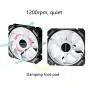 corpuwn 120mm Case Fan 12V 3 Pack RGB Fans for PC Case with RGB Controller, High Airflow LED Fan for Gaming Computer CPU Cooling Fan Addressable, Static Pressure for Computer Case & Liquid Radiator corpuwn 120mm Case Fan 12V 3 Pack RGB Fans for PC Case with RGB Controller, High Airflow LED Fan for Gaming Computer CPU Cooling Fan Addressable, Static Pressure for Computer Case & Liquid Radiator
