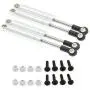 4-Pack Shock Absorber Damper Internal Spring 92mm for 1/10 Crawler Truck HSP HPI AXIAL Tamiya LOSI RC Car Metal Upgraded Parts
