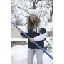 Snow Roof Rake by Avalanche! Original 500 with Slide Material: Easy Heavy Snow Removal for Standard Asphalt Shingled Roofs to Prevent Ice Dams and Damage. 17 Inch Wide, 16 Feet Long, 1.5 Inch Wheels