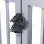 National Hardware V6203 LTCH DLUX BLK N346-202 5-7/8'' LokkLatch Deluxe Keyed Automatic Gate Lock Latch in Black National Hardware V6203 LTCH DLUX BLK N346-202 5-7/8'' LokkLatch Deluxe Keyed Automatic Gate Lock Latch in Black