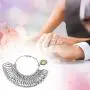 Ring Sizer Mandrel Measuring Tool Iron/Steel/Plastic Gauge Finger Measurement Set With 3 Piece Jewelry Polishing Cloth