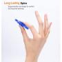 DoDoMagxanadu Skull Hand Fidget Spinner Metal Spinner Toy Focusing Fidget Toys Relievers Stress and Anxiety for Kids & Adults with ADHD Autism(Blue)