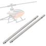 Dilwe RC Helicopter Main Spindle, 2pcs Metal Main Spindle Shaft Axle RC Spare Part Compatible with WLtoys V950 RC Aircraft