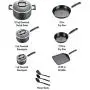 T-fal Signature Nonstick Dishwasher Safe Cookware Set, 12-Piece, Black T-fal Signature Nonstick Dishwasher Safe Cookware Set, 12-Piece, Black