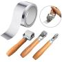 FCHO Car Sound Deadening Roller Metal Installation Tool 3 Pcs Seam Roller with 66 Feet Aluminum Foil Tape Finishing Sealing Tape, for Car Sound Deadening Installation FCHO Car Sound Deadening Roller Metal Installation Tool 3 Pcs Seam Roller with 66 Feet Aluminum Foil Tape Finishing Sealing Tape, for Car Sound Deadening Installation