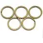 Lind Kitchen 10pcs Bronze Flat Key Ring DIY Keychain Accessories Metal Key Split Ring Diameter 25mm Lind Kitchen 10pcs Bronze Flat Key Ring DIY Keychain Accessories Metal Key Split Ring Diameter 25mm