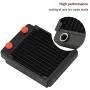 ASHATA Copper Radiator Heat Sink Computer Water Cooling Liquid Heat Exchanger for Computer Water Cooling, Beauty Equipment, Industrial Equipment(120mm)