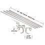 Umbra Twilight Double Curtain Rod Set – Wrap Around Design is Ideal for Blackout or Room Darkening Panels, 88-144 Inch (224-366cm), Nickel Umbra Twilight Double Curtain Rod Set – Wrap Around Design is Ideal for Blackout or Room Darkening Panels, 88-144 Inch (224-366cm), Nickel