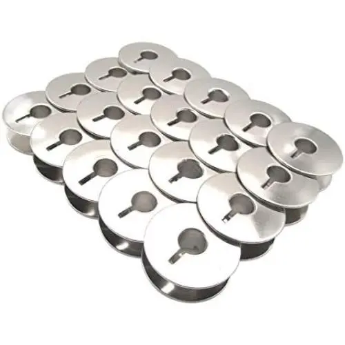 CKPSMS Brand - #9033S Metal Bobbins FIT for Pfaff Home and Industrial Sewing Models (20PCS) CKPSMS Brand - #9033S Metal Bobbins FIT for Pfaff Home and Industrial Sewing Models (20PCS)