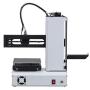 Monoprice - 15365 Select Mini 3D Printer v2 - White With Heated (120 x 120 x 120 mm) Build Plate, Fully Assembled + Free Sample PLA Filament And MicroSD Card Preloaded With Printable 3D Models