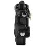 Turtleback Case Made for Unication G1 Voice Pager Fire Radio Phone Black Leather Fitted Case with Heavy Duty Ratcheting Removable Metal Belt Clip
