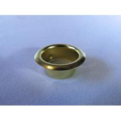 Candle Cup Inserts - Grommets – Brass – 12 Pieces - 7/8 Inch Hole Size