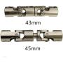 Upgrade Parts Accessories Metal Alloy Drive Shaft Spare Part for Fayee FY004 1/16 6WD RC Car Truck