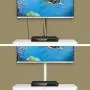 D-Line TV Cable Raceway On Wall Cord Cover - 39 Inch Large Paintable Channel to Hide and Conceal Cords, Cables, or Wires - Cable Management - 2” (W) x 1” (H), White