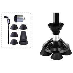BigAlex 4Tips Replacement for Folding Walking Cane(MG Alloy Base)