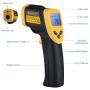 Etekcity Lasergrip 1080 Non-Contact Digital Laser Infrared Thermometer Temperature Gun -58℉~1022℉ (-50℃～550℃), Yellow and Black