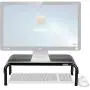 Allsop Metal Art Ergo 3 Adjustable Monitor Stand, TV / Laptop Riser, 3 Height Levels with Micro Leg Adjustments, Non-Skid, Holds 35 lbs (31630) Allsop Metal Art Ergo 3 Adjustable Monitor Stand, TV / Laptop Riser, 3 Height Levels with Micro Leg Adjustments, Non-Skid, Holds 35 lbs (31630)