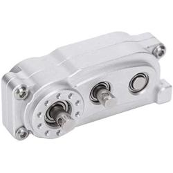 VGEBY RC Transfer Case, 313mm 1/10 Transfer Case Wheelbase Metal Chassis Frame Transfer Case Fit for 1/10 RC Crawler Car (Silver)