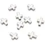 Beadthoven 20pcs Tibetan Style Platinum Alloy Cross Pendant Crucifix Beads for DIY Religious Bracelet Necklace Jewelry Making 15x12x5mm Beadthoven 20pcs Tibetan Style Platinum Alloy Cross Pendant Crucifix Beads for DIY Religious Bracelet Necklace Jewelry Making 15x12x5mm