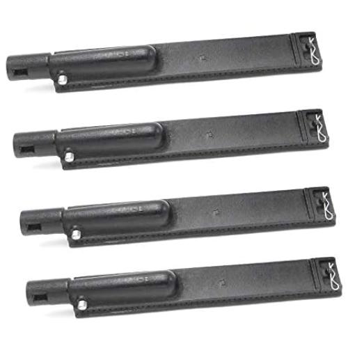 Votenli C2630A (4-Pack) Cast Iron Burner Replacement Parts for Jenn-Air 720-0061, 720-0062, 720-0063, 720-0099, 720-0100, 720-0101,720-0141, 720-0142, 720-0150, 720-0163, 720-0164 Charbroil Gas Grill