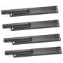Votenli C2630A (4-Pack) Cast Iron Burner Replacement Parts for Jenn-Air 720-0061, 720-0062, 720-0063, 720-0099, 720-0100, 720-0101,720-0141, 720-0142, 720-0150, 720-0163, 720-0164 Charbroil Gas Grill