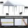 10 x 20 ft Upgraded Heavy Duty Carport Portable Car Canopy Garage Tent Boat Shelter with Reinforced Triangular Beams and 4 Weight Bags