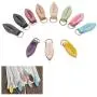 Leather Zip Puller, Leaf Shape Zipper Tags Fixer Pull, Replacement Heads Pendant for Handbags Bags, Broken Jacket Repair, Coffee Leather Zip Puller, Leaf Shape Zipper Tags Fixer Pull, Replacement Heads Pendant for Handbags Bags, Broken Jacket Repair, Coffee