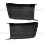 Metal Bumper End Dark Gray - Driver and Passenger Side (Fit: 2002-2020 Freightliner M2 106 112 Bussiness Class)