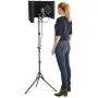 XTUGA UL03 Wind Screen Bracket Stand with Metal Tube, Non-slip Feet, Adjustable Height, 73.62 inches 1/4 And 3/8-inch Thread Mount Stand,Suitable for Supporting Acoustic Isolation Shield in Studio XTUGA UL03 Wind Screen Bracket Stand with Metal Tube, Non-slip Feet, Adjustable Height, 73.62 inches 1/4 And 3/8-inch Thread Mount Stand,Suitable for Supporting Acoustic Isolation Shield in Studio