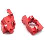 Gravo Metal Steering Swing Arm Base C Rear Hub Seat Assembly Upgrade Parts for Wltoys 144001 1/14 RC Car,Red